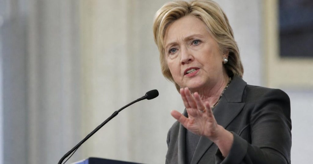 Hillary Clinton Puts Foot-In-Mouth After Trump Statement.  See more